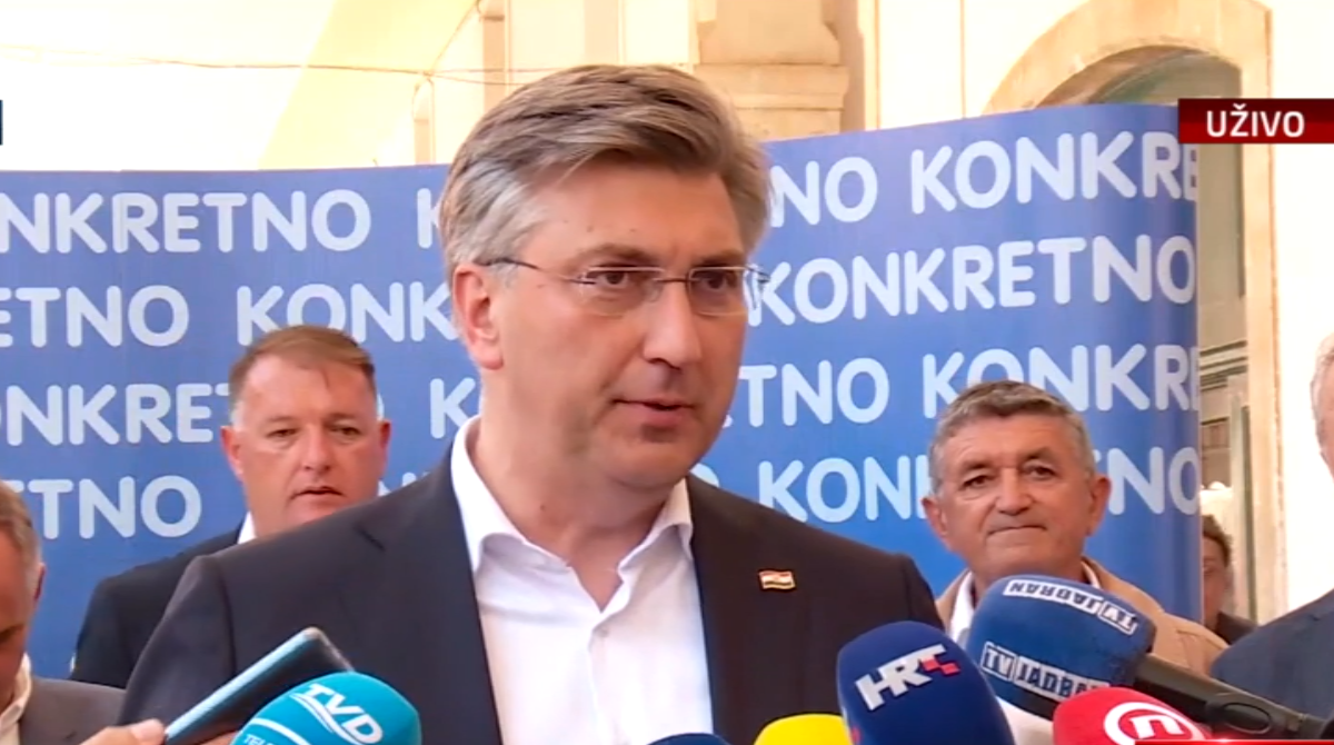 Andrej Plenković Uvjeren sam u pobjedu Vice Mihanovića i Blaženka