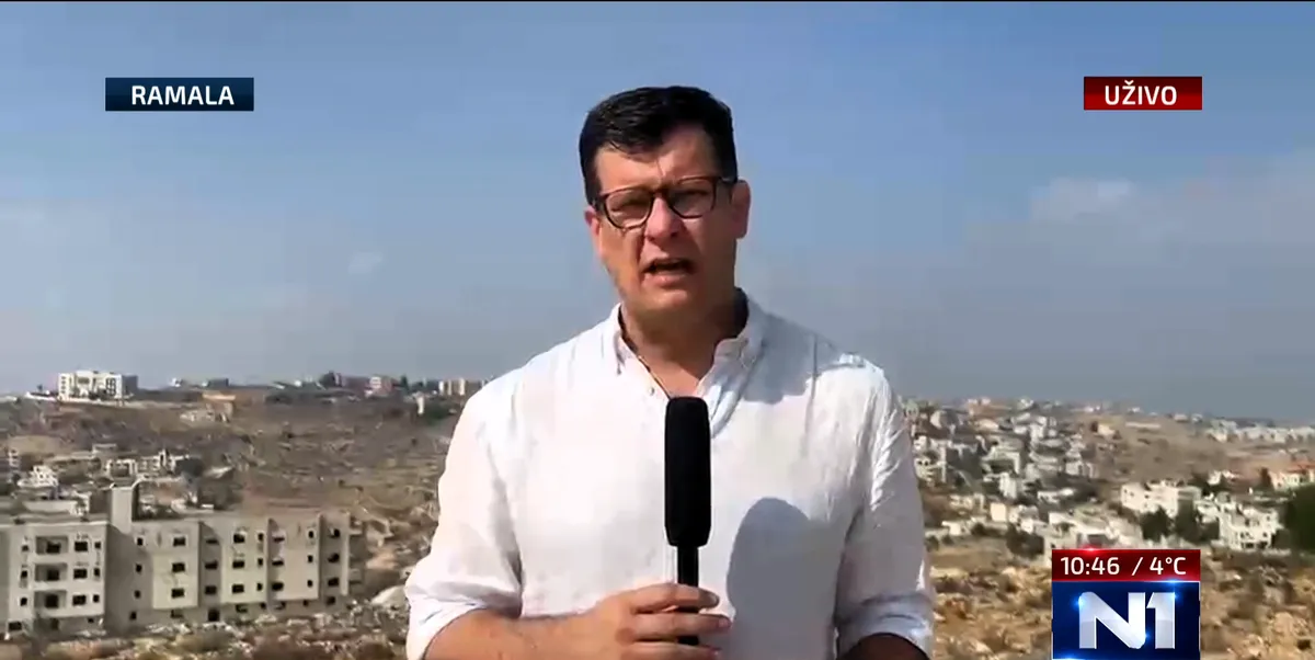 Hrvoje Krešić iz Ramale za N1: Uočava se eskalacija nasilja