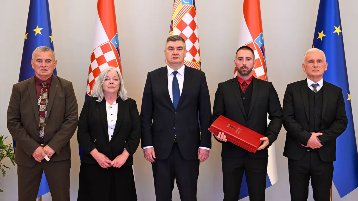 Predsjednik Republike odlikovao je posmrtno generala zbora Antu Rosu