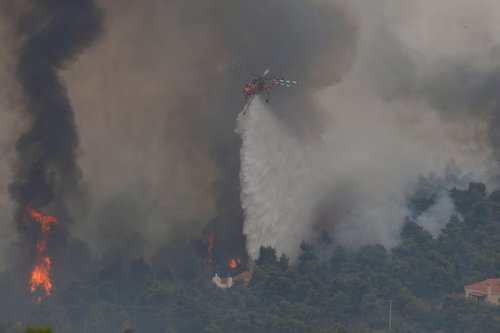 grčka, požar