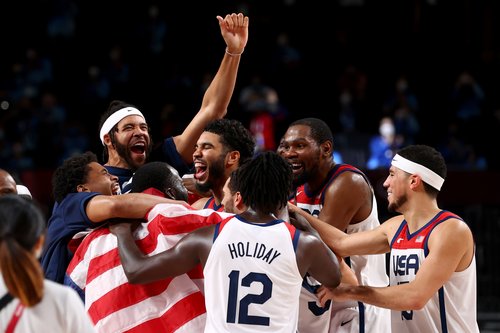 Basketball - Men - Gold medal match - France v United States