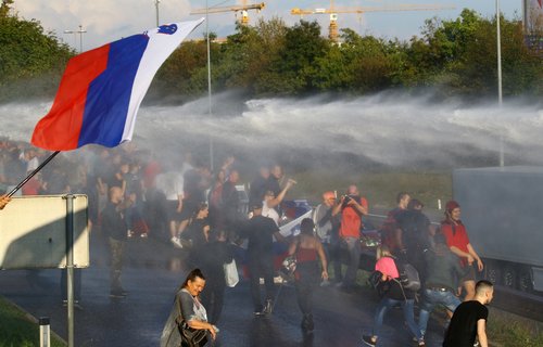 Slovenija, prosvjedi