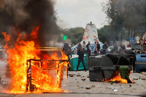 cadiz, radnički prosvjed