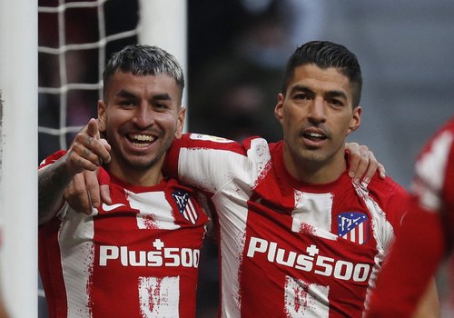 Atletico Madrid, Luis Suarez, Angel Correa