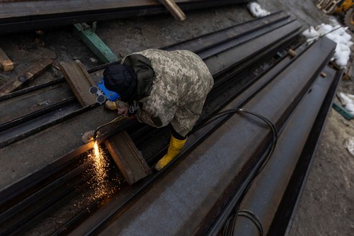 Kijev, protutenkovske prepreke