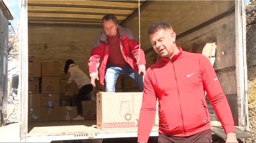 Izbjeglice, pomoć, Dalmacija