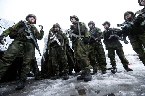 "Cold Response 2022" NATO exercises in Evenes