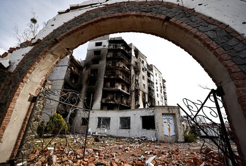 Borodjanka, Ukrajina, invazija, rat