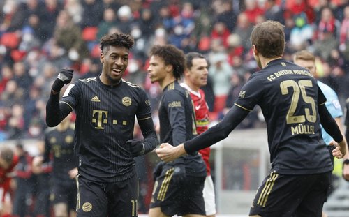 Bayern, Thomas Muller, Kigsley Coman