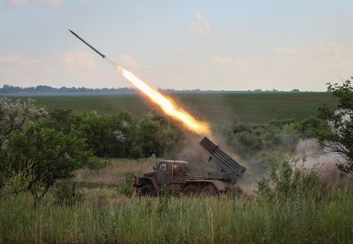 Russia's attack on Ukraine continues, in Donetsk region