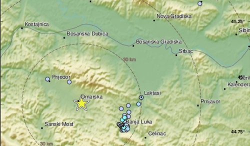 potres banja luka