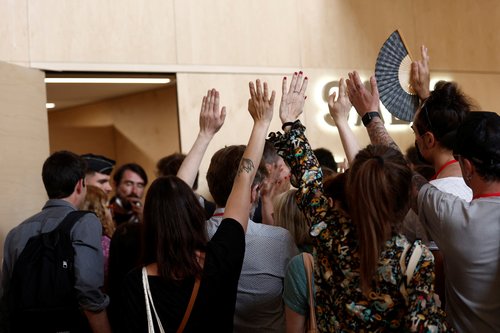 Verdict in the trial of the November 2015 Paris attacks at Paris courthouse