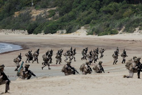 Spanish Navy and NATO during the FLOTEX-22 exercise at naval base in Rota