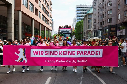 Berlin's Christopher Street Day LGBTQ Pride march