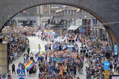 Stockholm, Povorka ponosa Švedska