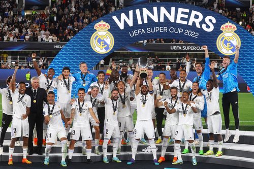 European Super Cup - Real Madrid v Eintracht Frankfurt