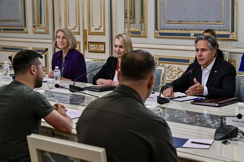 Anthony Blinken, SAD, Volodimir Zelenski