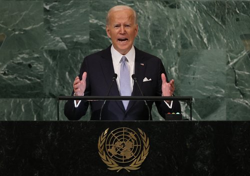 Joe Biden, UN