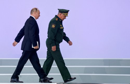 Vladimir Putin, Sergej Šojgu