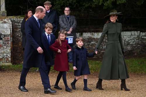 Royal Family's Christmas Day service at the Sandringham estate