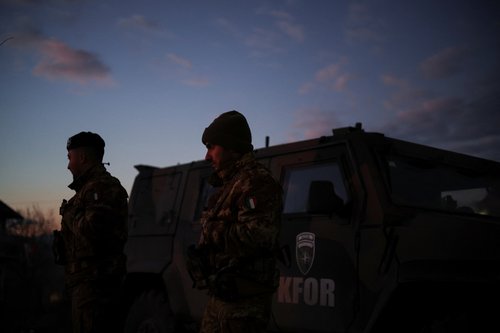 Kosovo, Srbija, barikade, NATO i KFOR