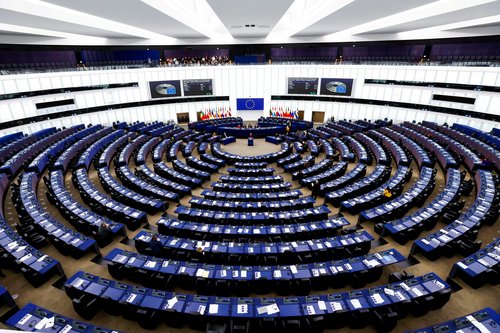 FILE PHOTO: Plenary session at the European Parliament in Strasbourg