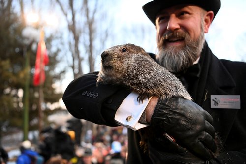 Groundhog Day Festivities, in Punxsutawney