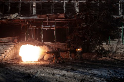 RAT, INVAZIJA, UKRAJINA, UKRAJINSKI VOJNICI, BAHMUT