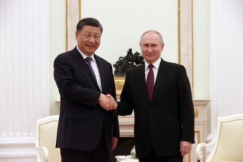 Russia's Putin holds talks with China's Xi in Moscow
