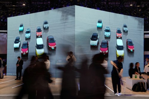 Auto Shanghai show, in Shanghai