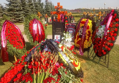Wagner commander Dmitry Utkin buried near Moscow