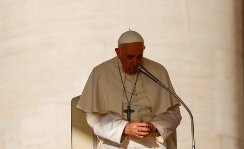 Pope Francis holds weekly general audience at the Vatican