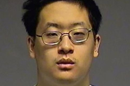 Cornell University student Patrick Dai appears in a police booking photo in Binghamton