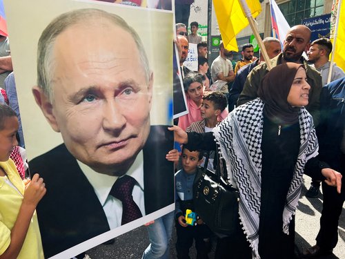 Vladimir Putin i Palestina