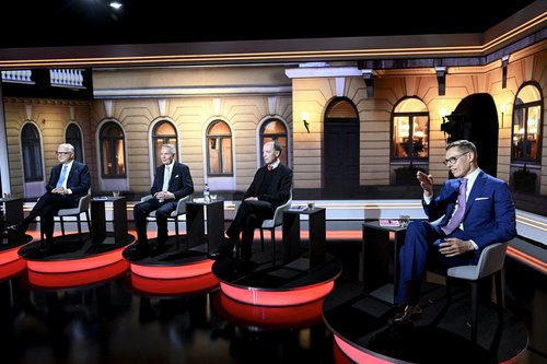 FILE PHOTO: Presidential Election Debate in Finland