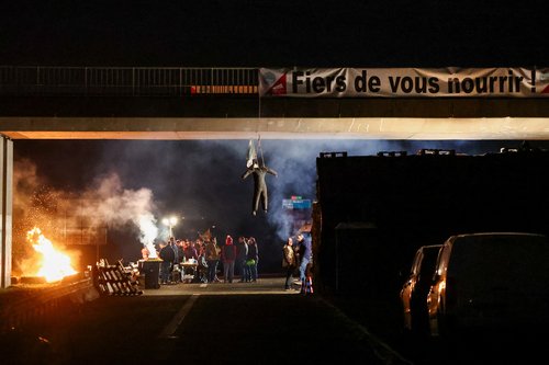Nationwide farmer protests in France