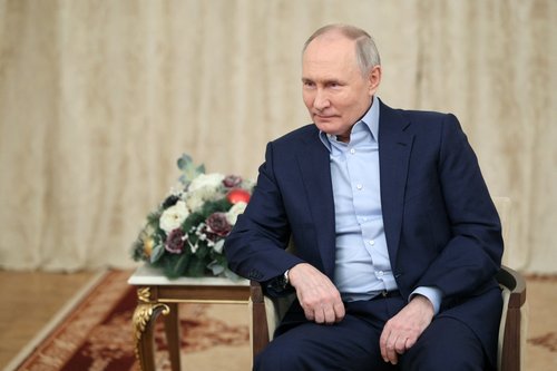 Russia's President Putin meets relatives of killed soldiers involved in country's military campaign in Ukraine