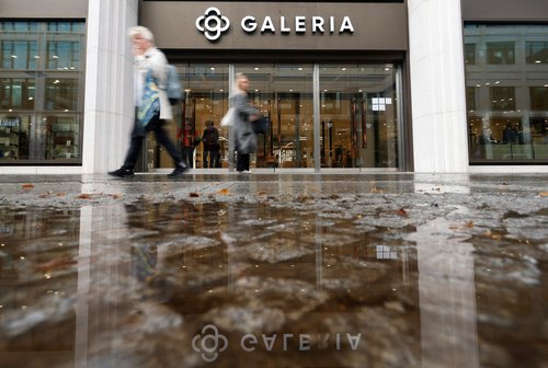 FILE PHOTO: Austria's Rene Benko aims to close a third of its German Galeria Karstadt Kaufhof warehouses
