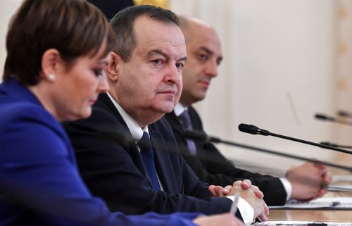 Russian Foreign Minister Lavrov and Serbian Foreign Minister Dacic meet in Moscow