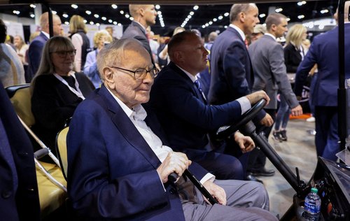 FILE PHOTO: Berkshire Hathaway Inc annual shareholders' meeting in Omaha