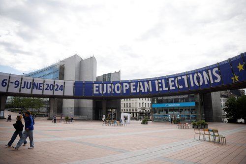 Lead candidates hold debate ahead of EU elections, Brussels