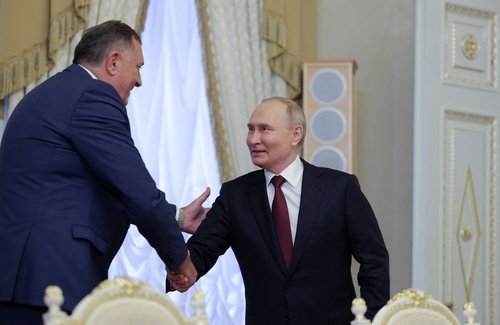 Milorad Dodik i Vladimir Putin