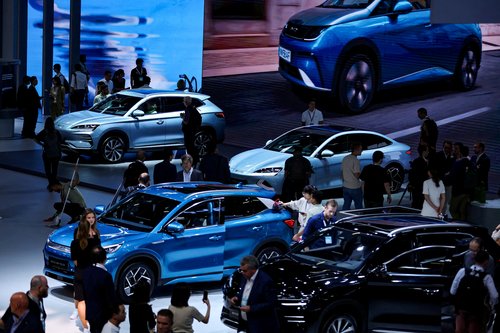 FILE PHOTO: FILE PHOTO: 2023 Munich Auto Show IAA Mobility