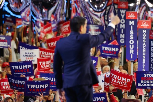 Day 2 of the Republican National Convention in Milwaukee, Wisconsin