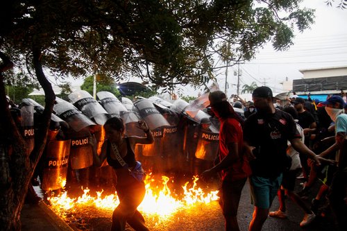 Aftermath of presidential election in Venezuela, in Puerto La Cruz