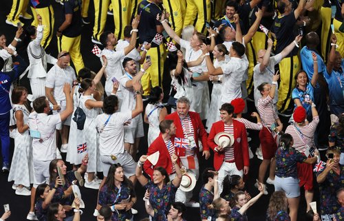 zatvaranje olimpijskih igara u parizu