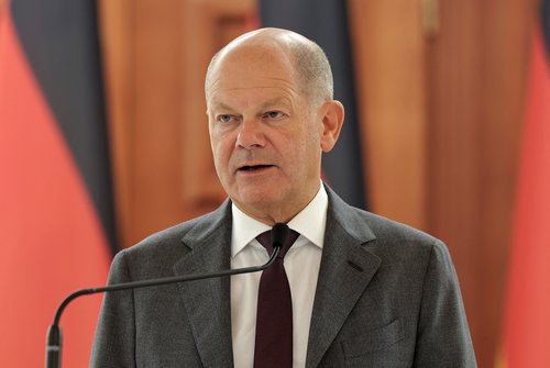 German Chancellor Scholz visits Moldova