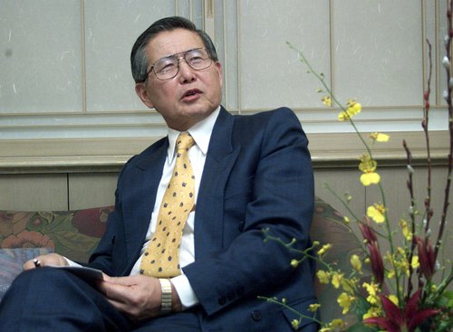 FILE PHOTO: Peru's Alberto Fujimori