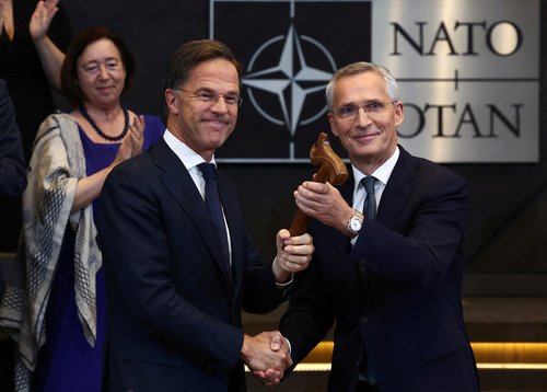 Mark Rutte takes office as the new NATO Secretary General