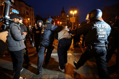 Berlin, propalestinski prosvjed